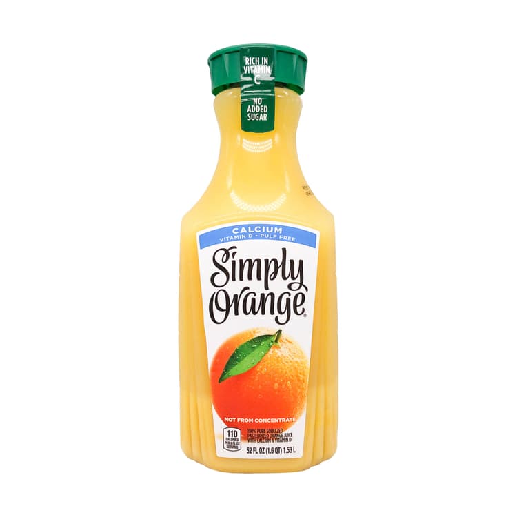 Orange Juice With Calcium