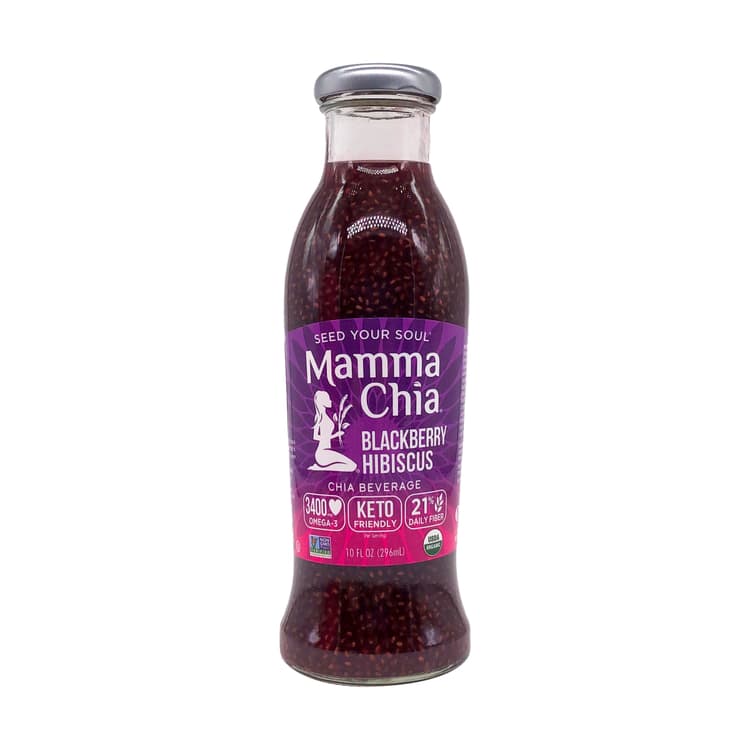 Blackberry Hibiscus Chia Vitality Beverage
