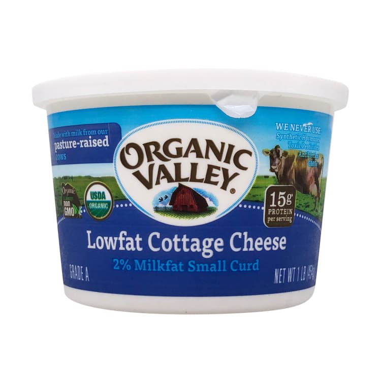 Organic 2% Lowfat Small Curd Cottage Cheese