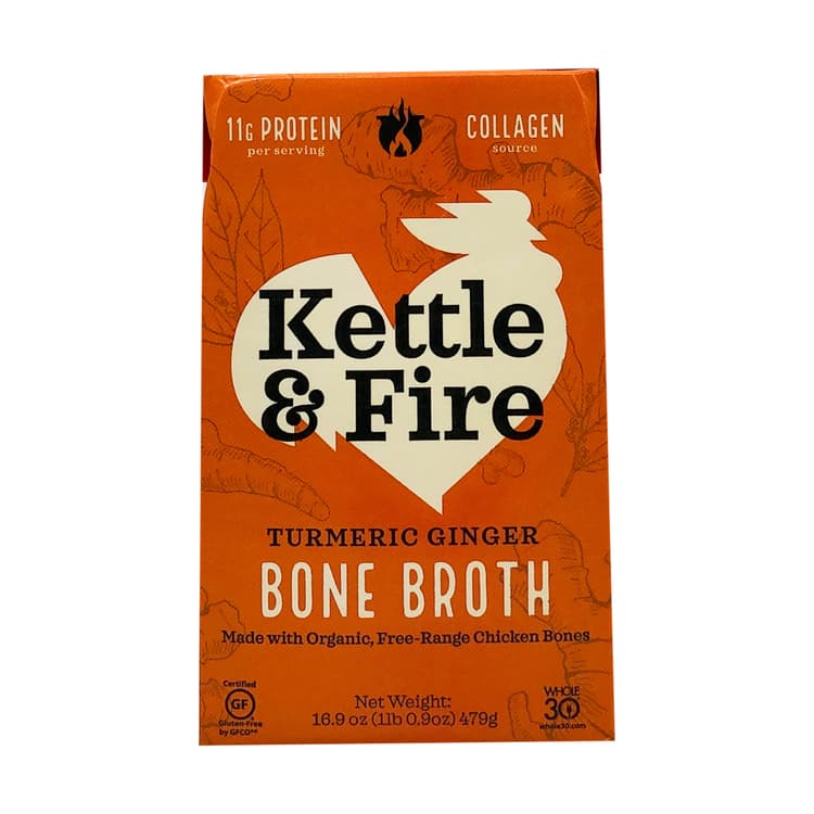 Turmeric Ginger Chicken Bone Broth