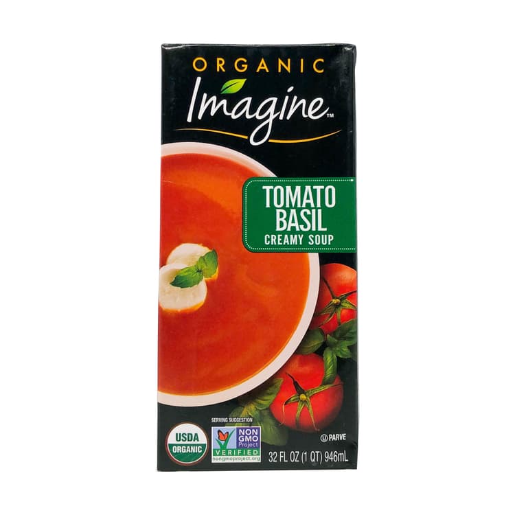 Organic Creamy Tomato Basil Soup