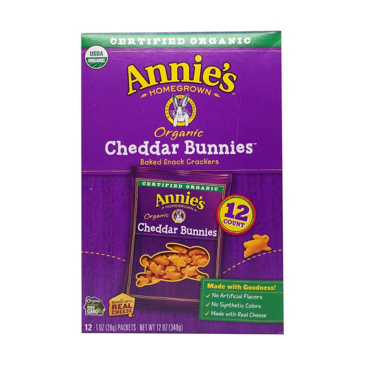 Organic Cheddar Bunnies