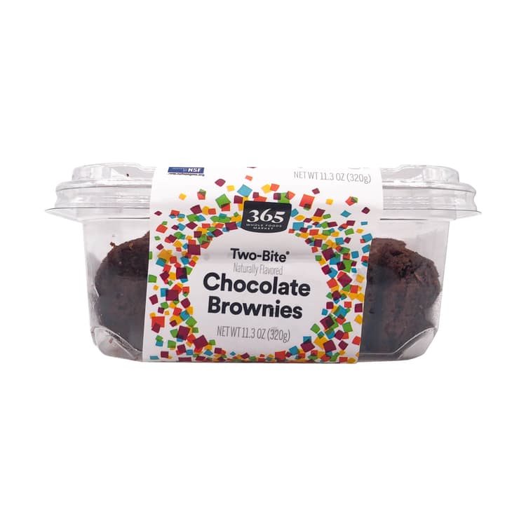 365 By Whole Foods Market Two Bite Brownies