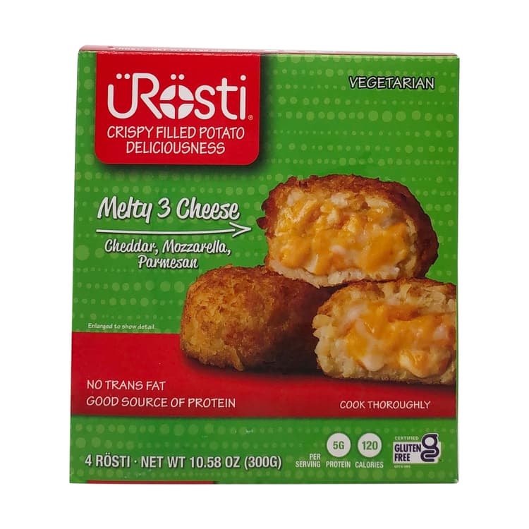 Three Cheese Crispy Filled Potato