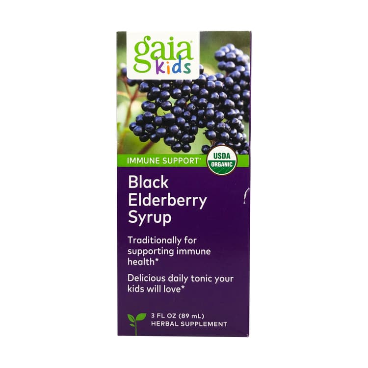 Gaia Herbs Kids Black Elderberry Syrup