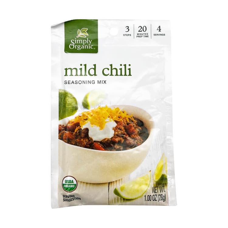 Simply Organic Organic Mild Chili Seasoning