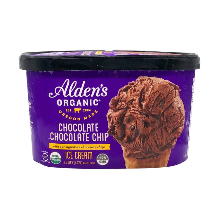 Organic Chocolate Chocolate Chip Ice Cream