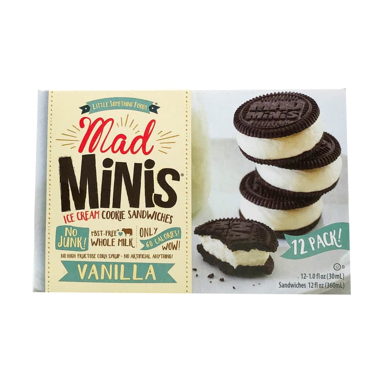 Ice Cream Cookie Sandwiches Vanilla