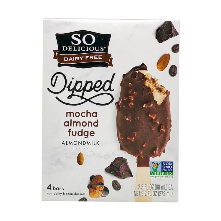 Mini Mocha Almond Fudge Almond Milk Dessert Bars