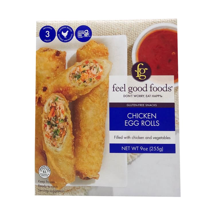 Gluten Free Chicken & Vegetable Egg Rolls