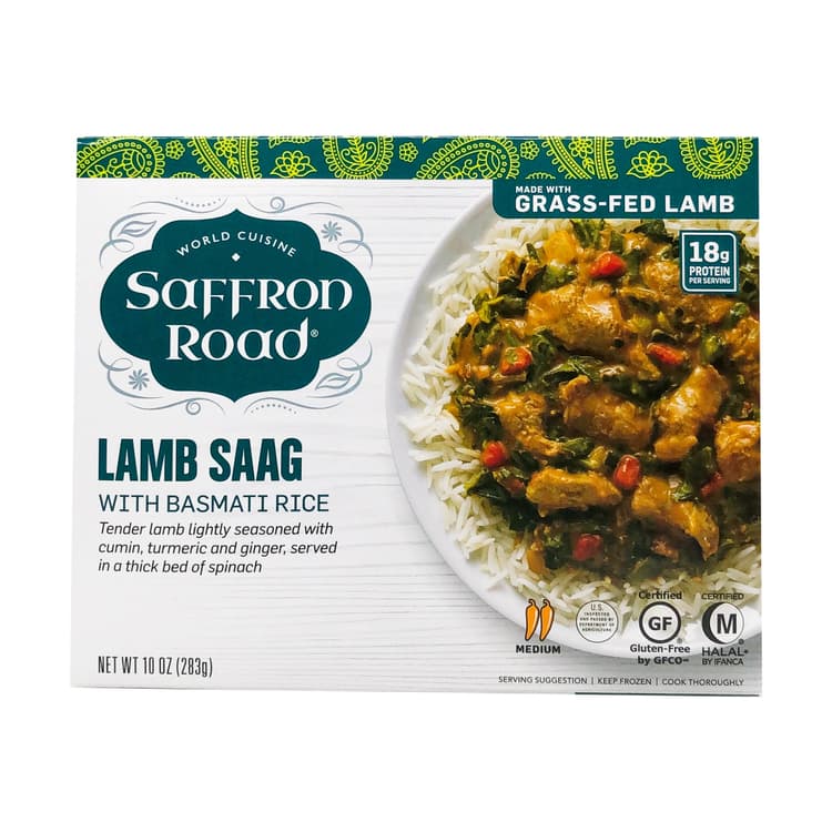 Lamb Saag With Basmati Rice