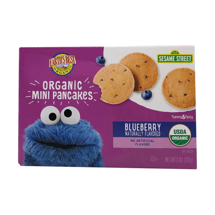 Organic Blueberry Mini Pancakes