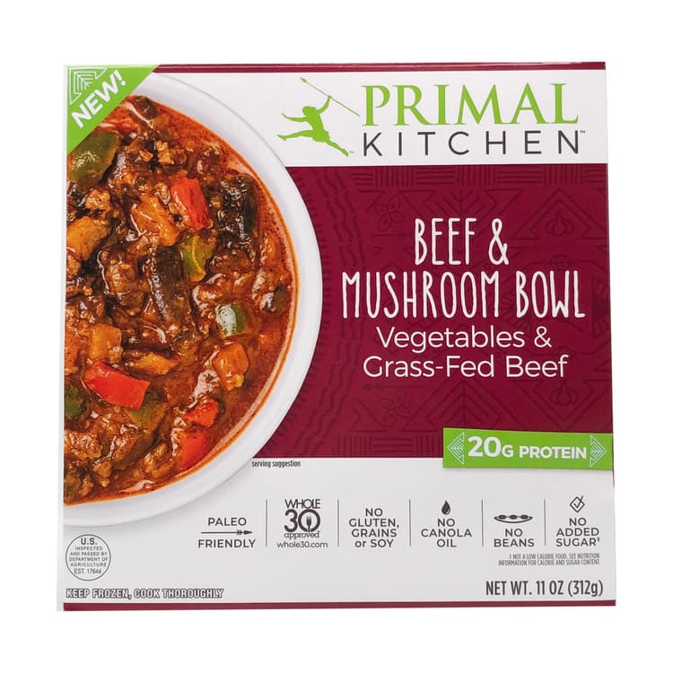 Beef & Mushroom Bowl