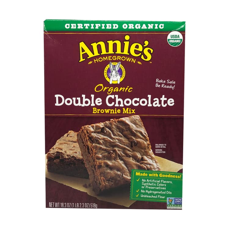 Organic Double Chocolate Brownie Mix