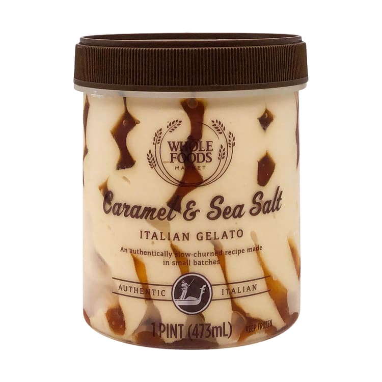 Caramel Sea Salt Italian Gelato