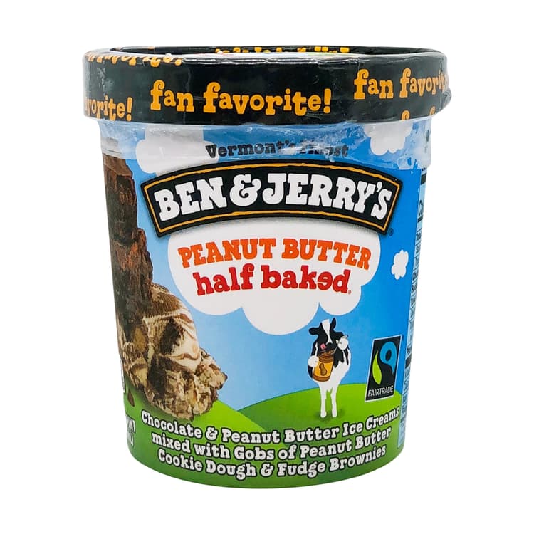 Peanut Butter Half Baked Ice Cream