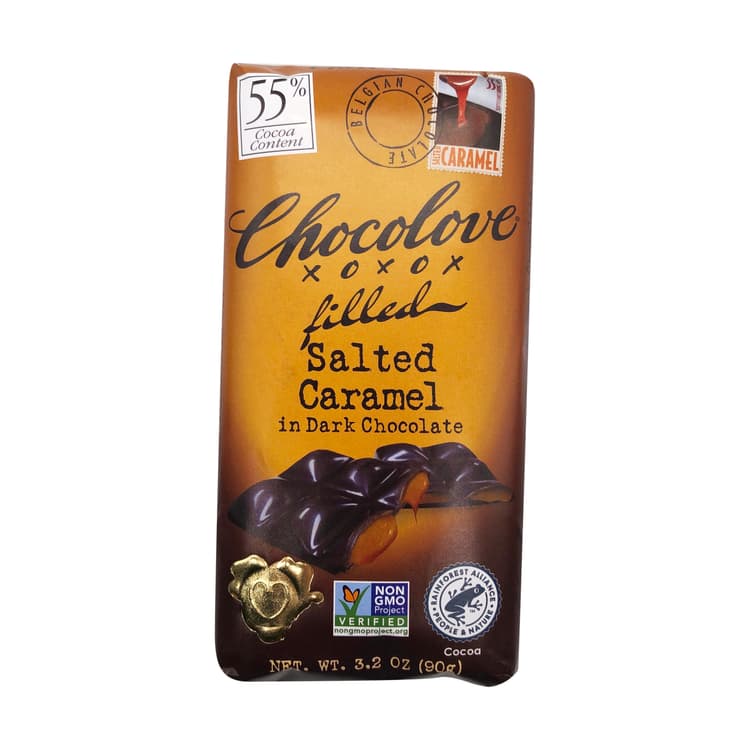 Salted Caramel In Dark Chocolate