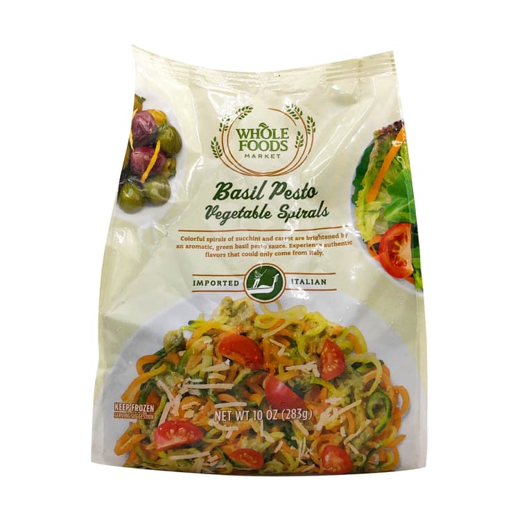 Basil Pesto Vegetable Spiral