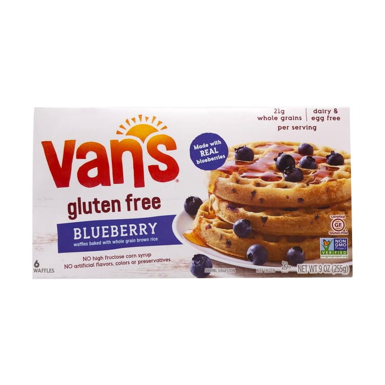 Gluten Free Blueberry Waffles