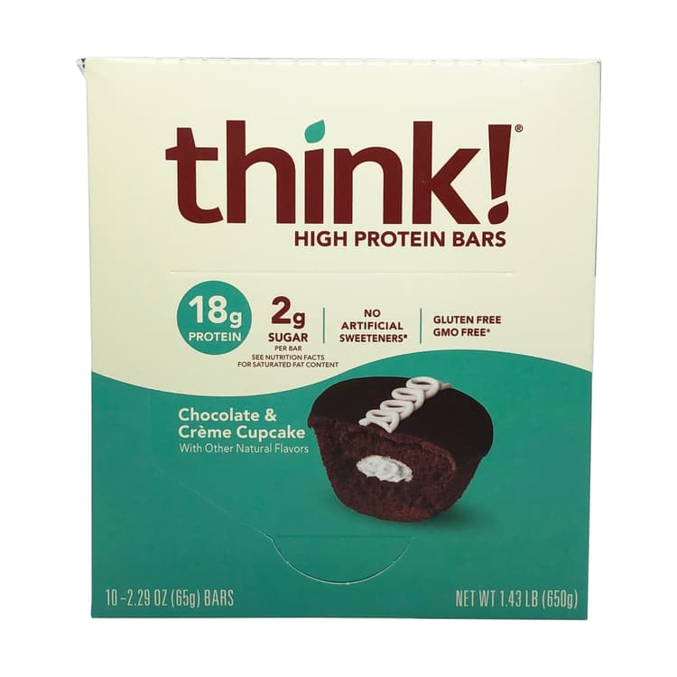 Chocolate & Creme Cupcake Protein Bars