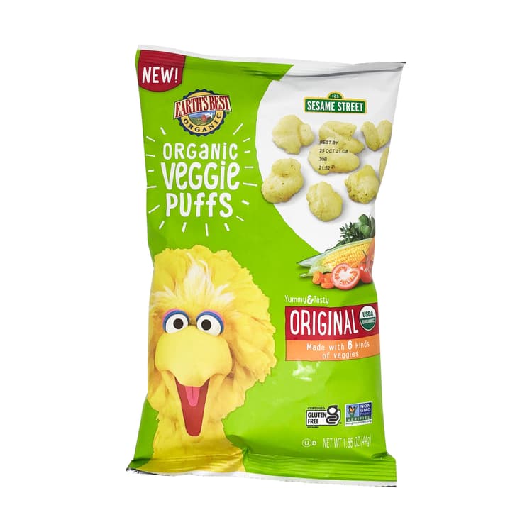 Organic Veggie Baked Puffs