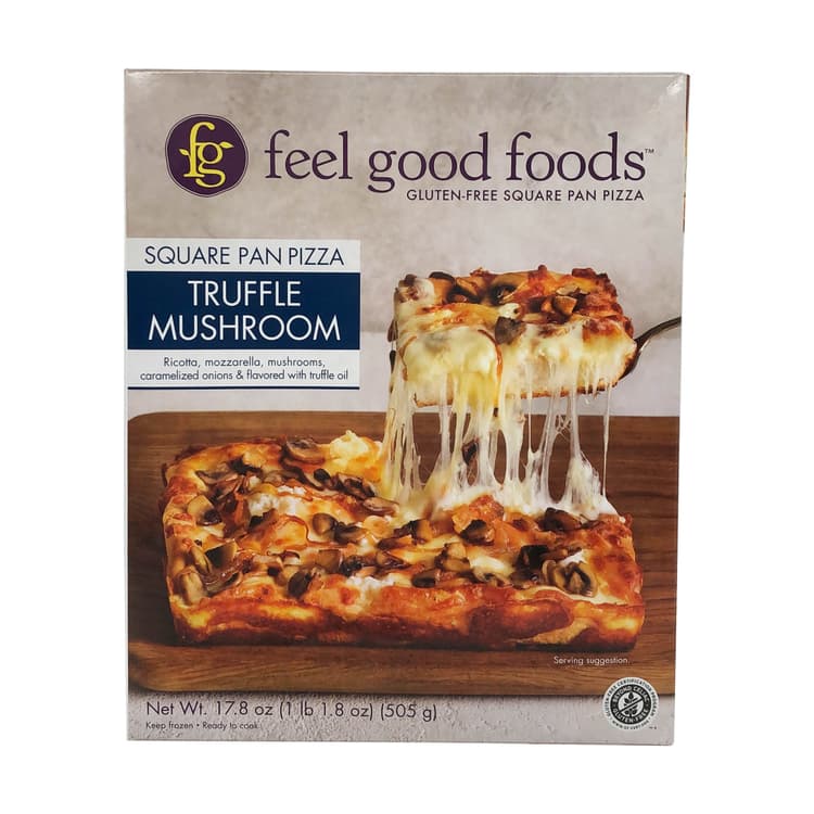Feel Good Foods Gluten-Free Truffle Mushroom Square Pan Pizza