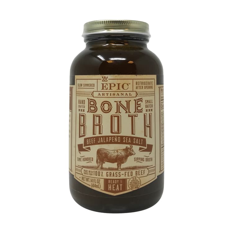 Sea Salt Jalapeno Beef Bone Broth