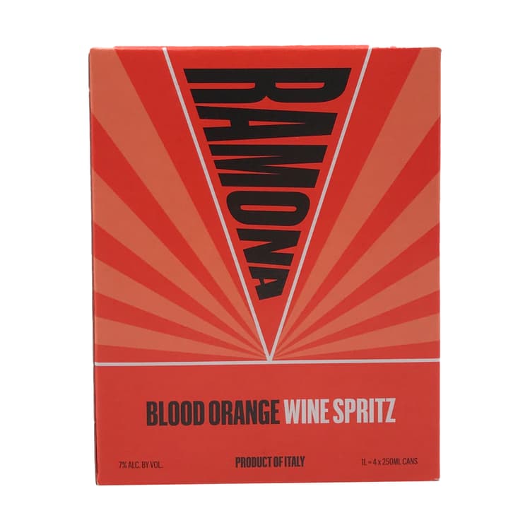 Blood Orange Wine Spritz