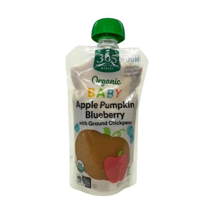 Organic Apple Pumpkin Blueberry Chickpea Baby Food