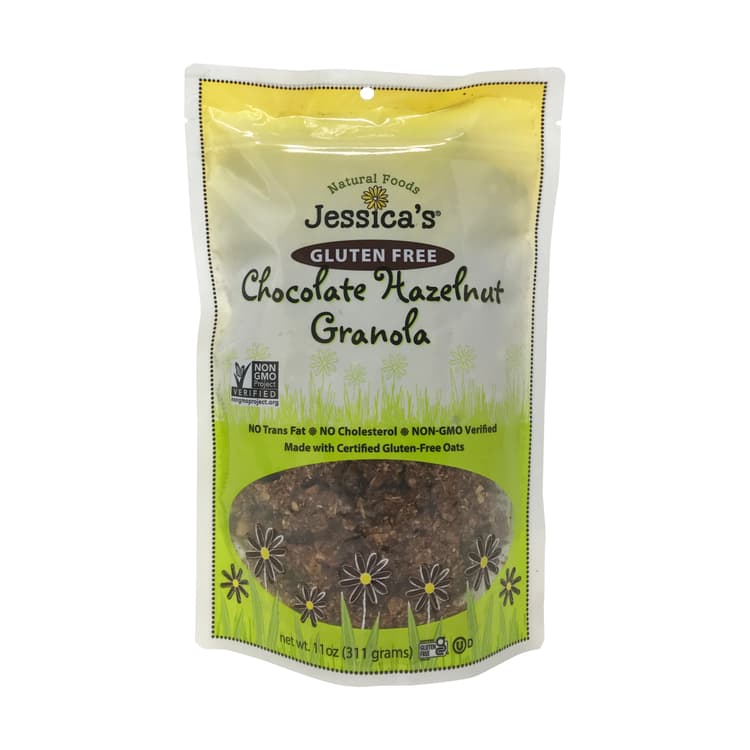 Jessica'S Natural Foods Gluten Free Granola Chocolate Hazelnut