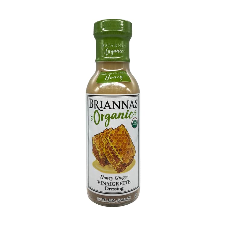 Organic Honey Ginger Vinaigrette Dressing