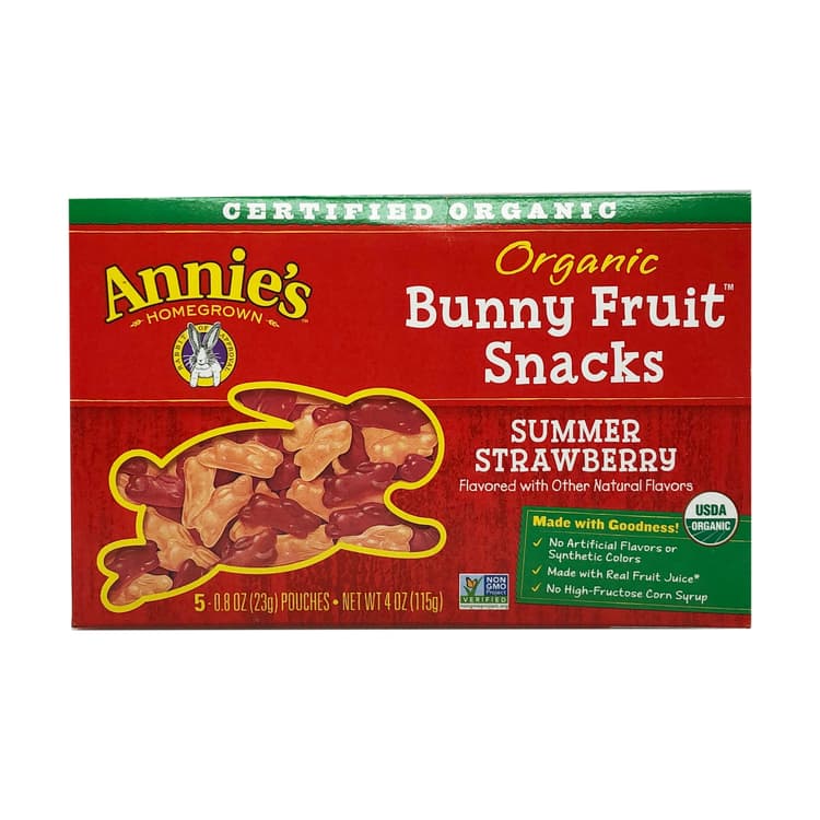 Organic Summer Strawberry Fruit Snacks