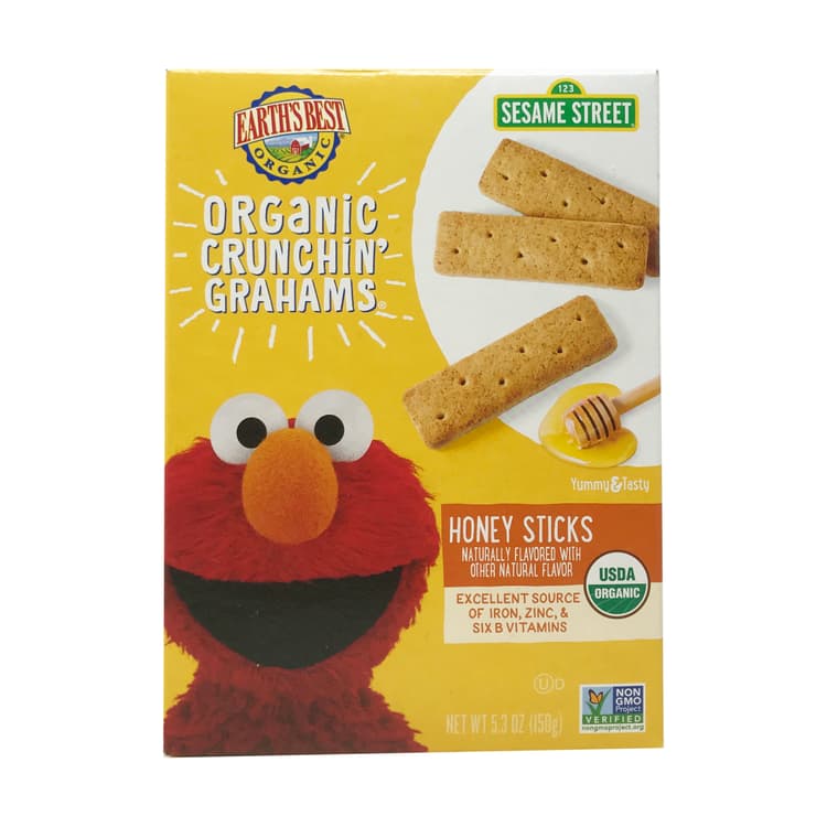 Earth'S Best Organic Crunchin' Grahams Honey