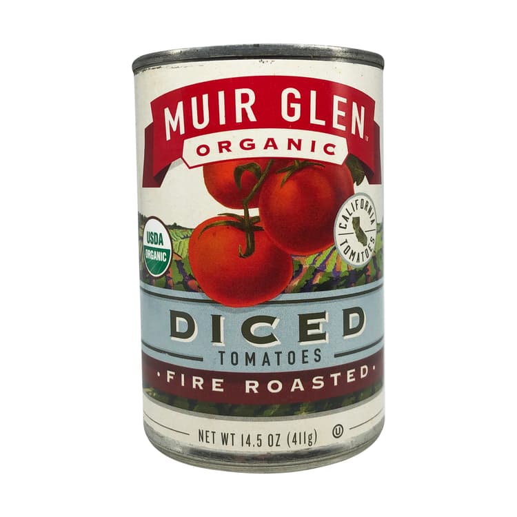 Organic Fire Roasted Diced Tomatoes