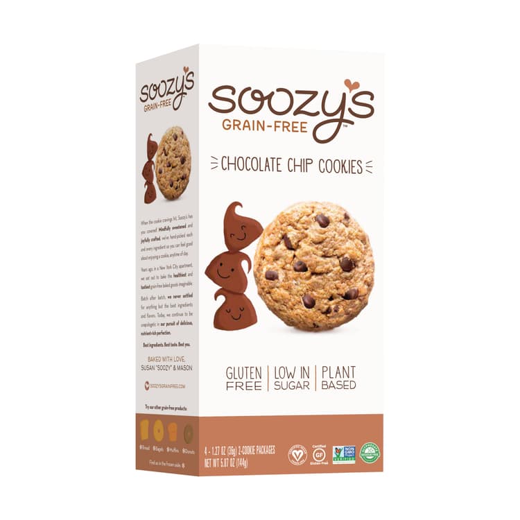 Soozy'S Grain-Free Chocolate Chip Cookies