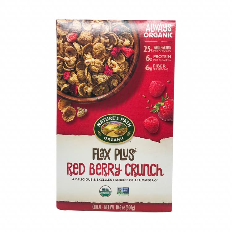 Flax Plus Red Berry Crunch Cereal