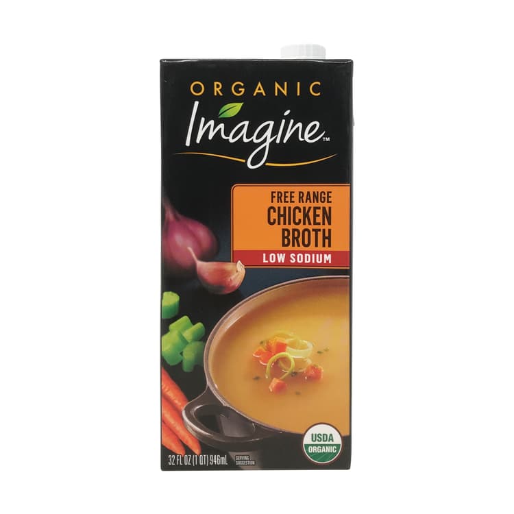 Organic Low Sodium Free Ranch Chicken Broth