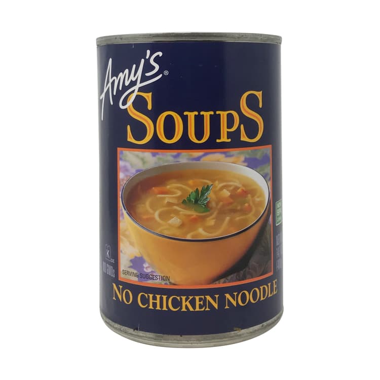 No Chicken Noodle Soup