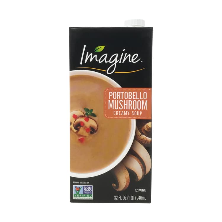 Creamy Portobello Mushroom Soup