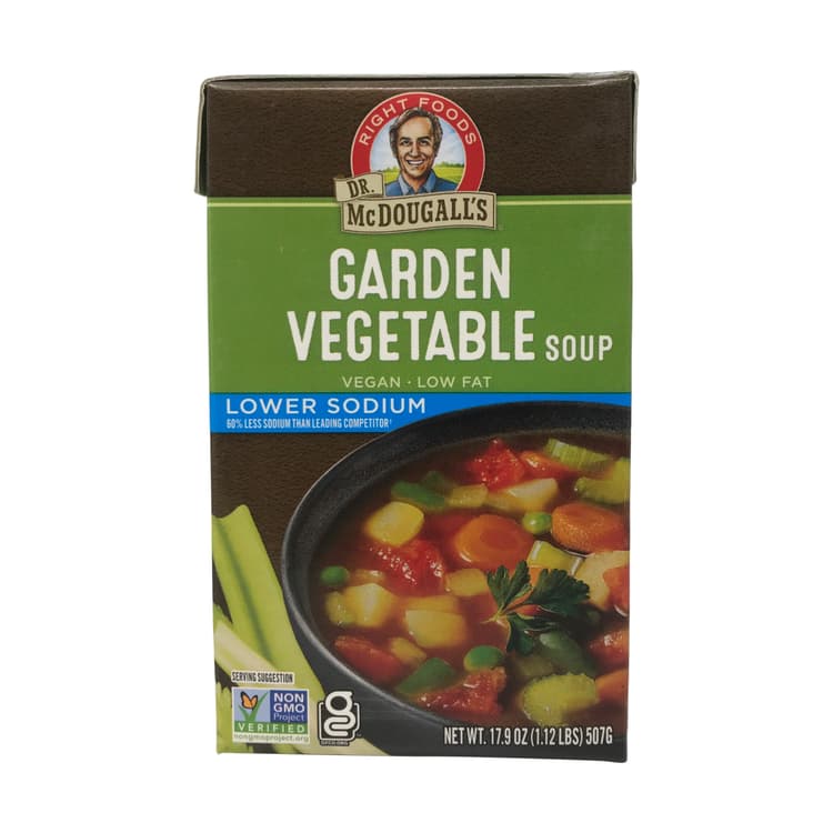Garden Vegetable Lower Sodium Soup