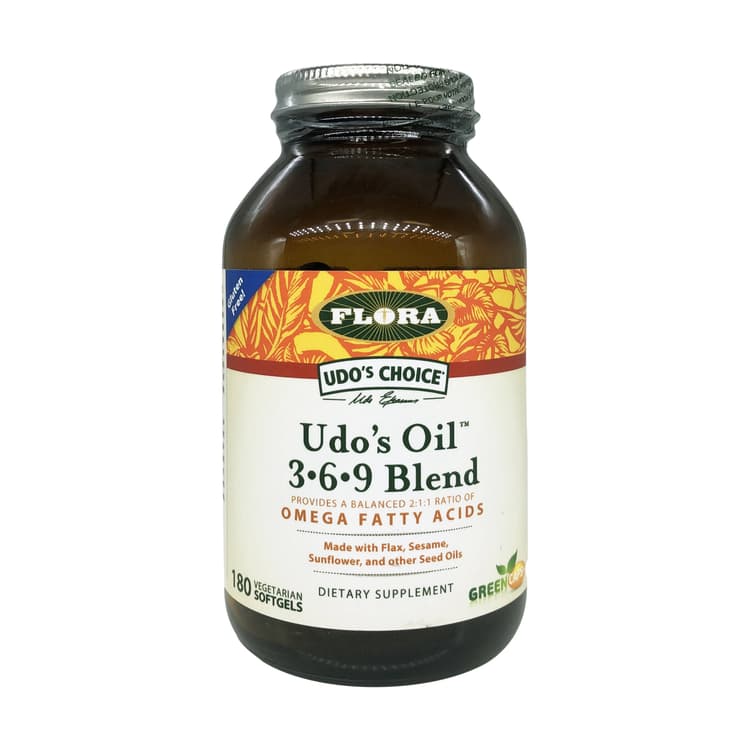 Flora Udo'S Choice Oil 3-6-9 Blend Vegetarian Softgels