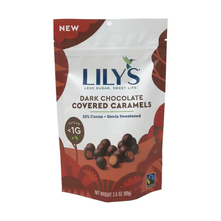 Dark Chocolate Covered Caramels