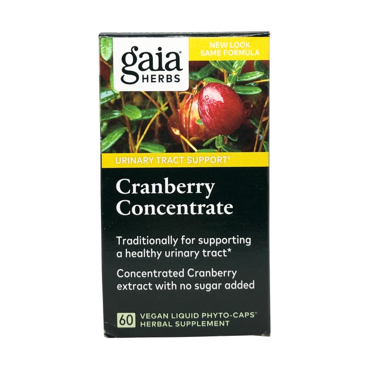 Gaia Herbs Single Herbs Cranberry Concentrate Dietary Supplement