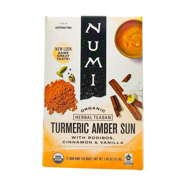 Organic Turmeric Tea With Rooibos, Cinnamon & Vanilla