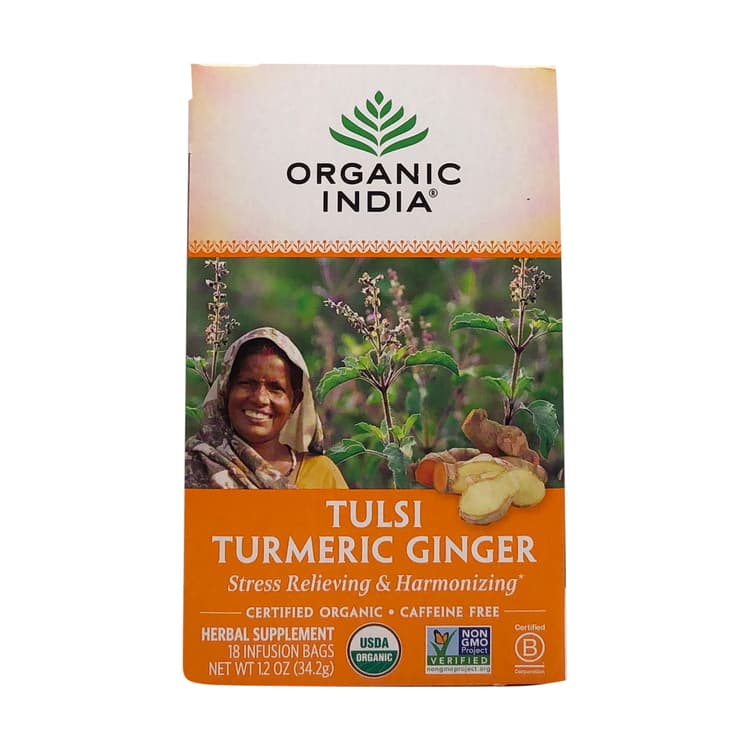 Organic India Tea Turmeric Ginger