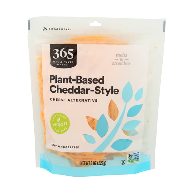Is it Candida Diet Friendly? 365 By Whole Foods Market 365 Non Dairy Cheddar Shreds