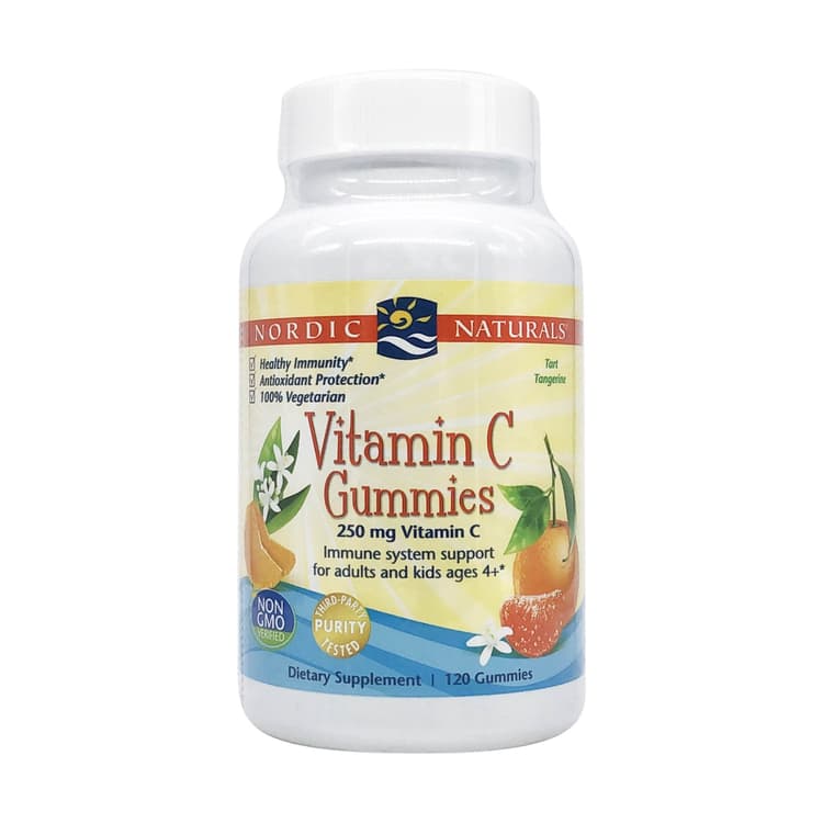 Nordic Naturals Tart Tangerine Vitamin C Gummies