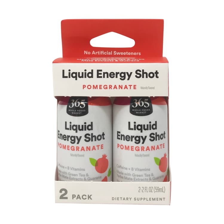365 By Whole Foods Market Pomegranate Liquid Energy Shot