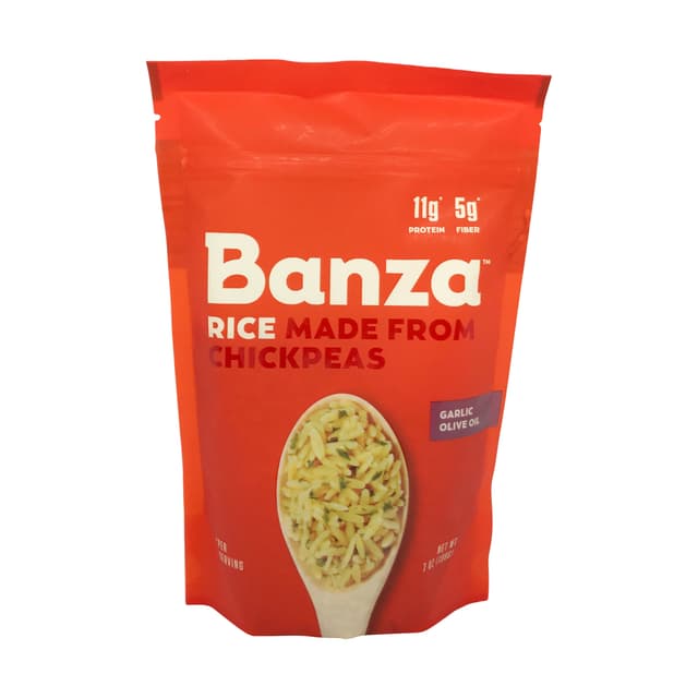Is it Vegan? Banza Garlic Olive Oil Chickpea Rice Mix