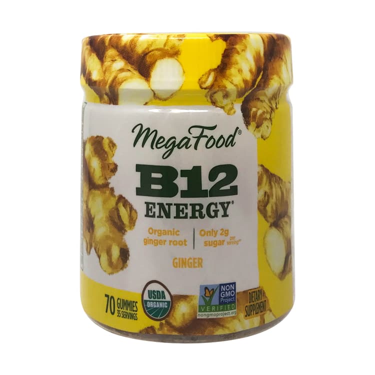 Megafood B12 Energy Ginger Gummies